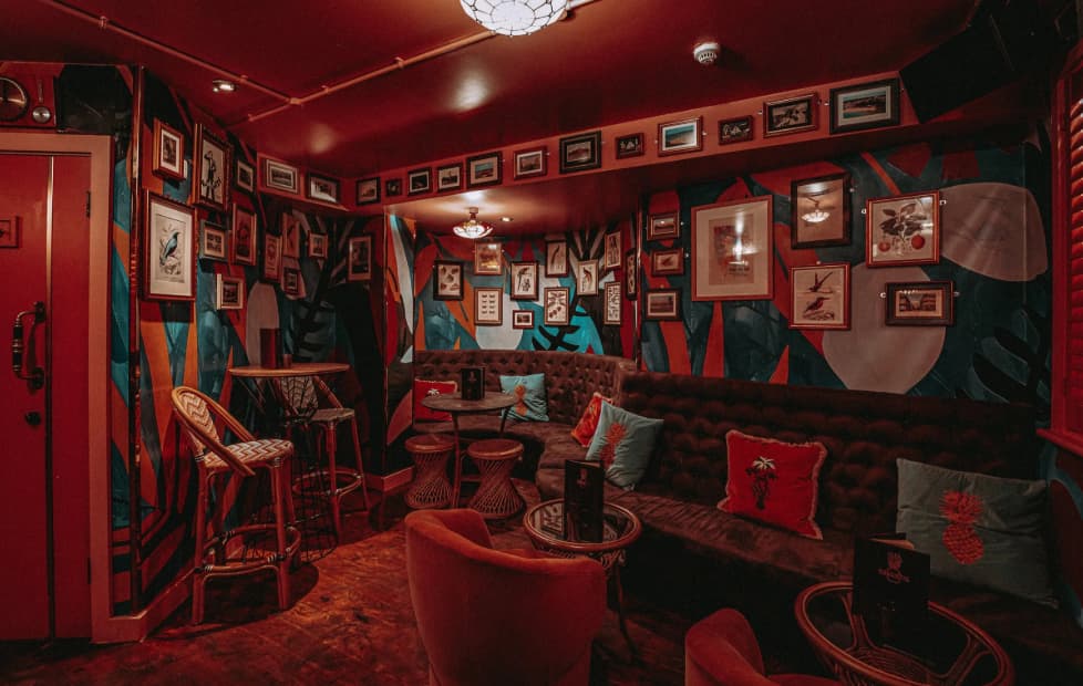 Maximalist breakout room at Paloma Chelsea, ideal for VIP hospitality and evening networking events.