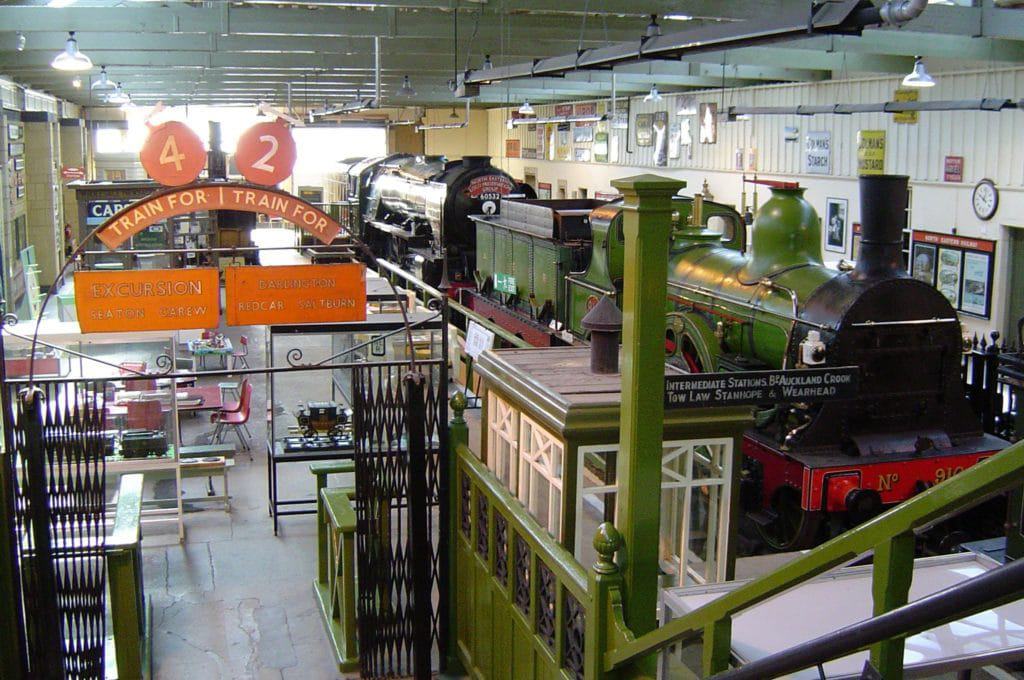 North Road Station Museum Room with vintage trains, perfect for corporate events and workshops.