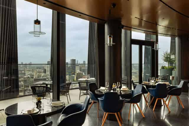 Solaya Restaurant - 25th Floor at art'otel London Hoxton