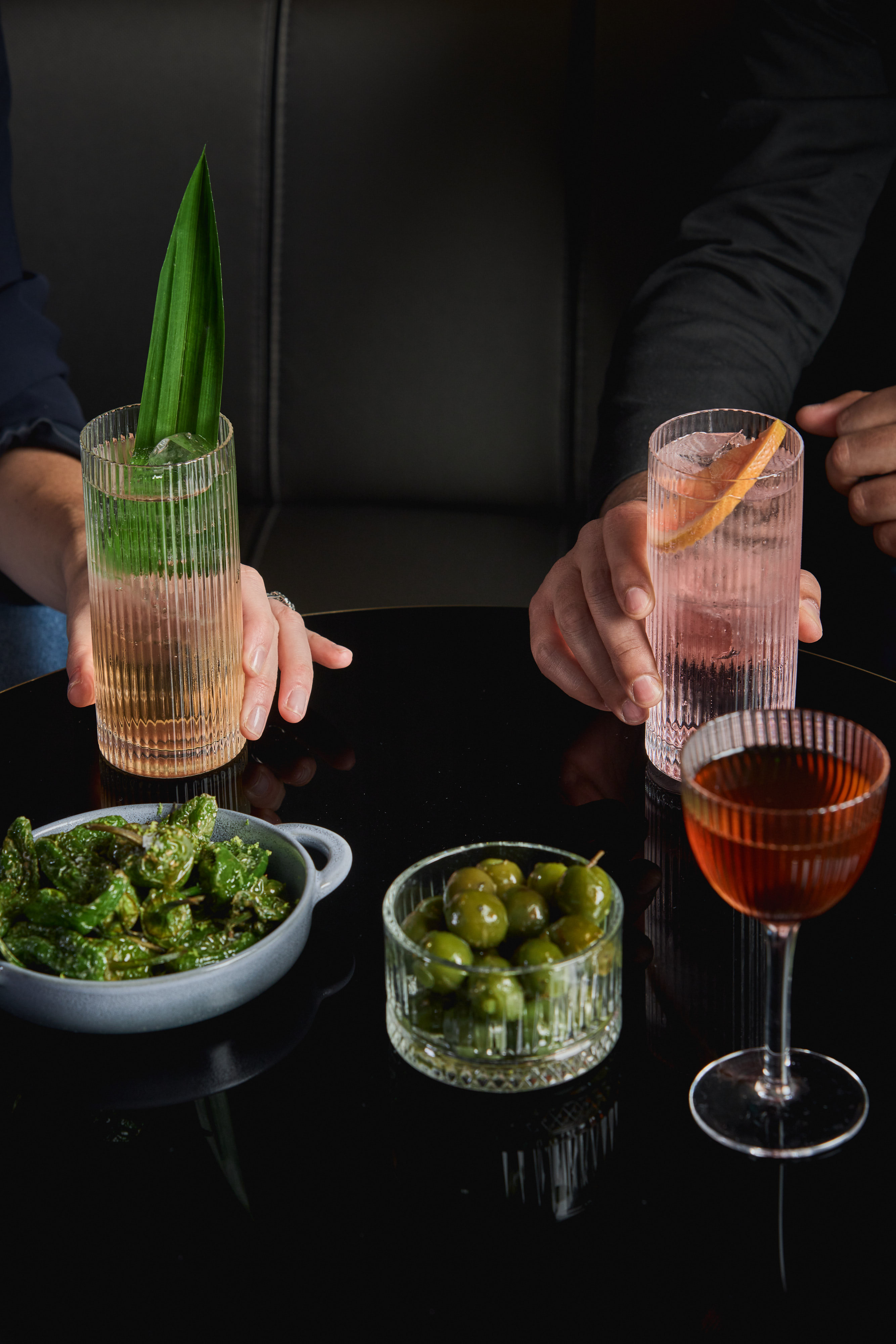 The Brush Restaurant at art'otel London Hoxton: elegant cocktails for networking events.