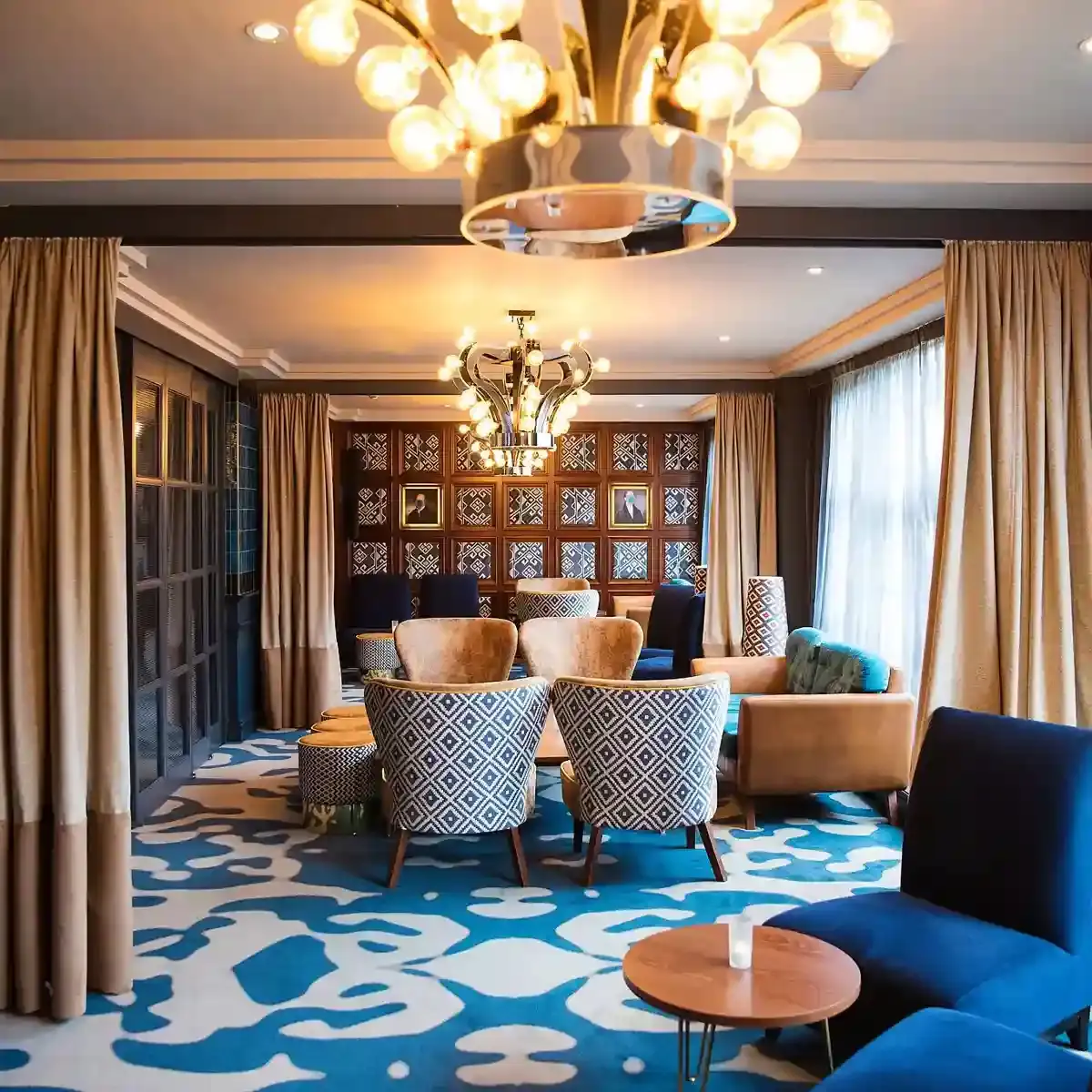 Stylish meeting space in Malmaison Newcastle for gatherings and networking events.