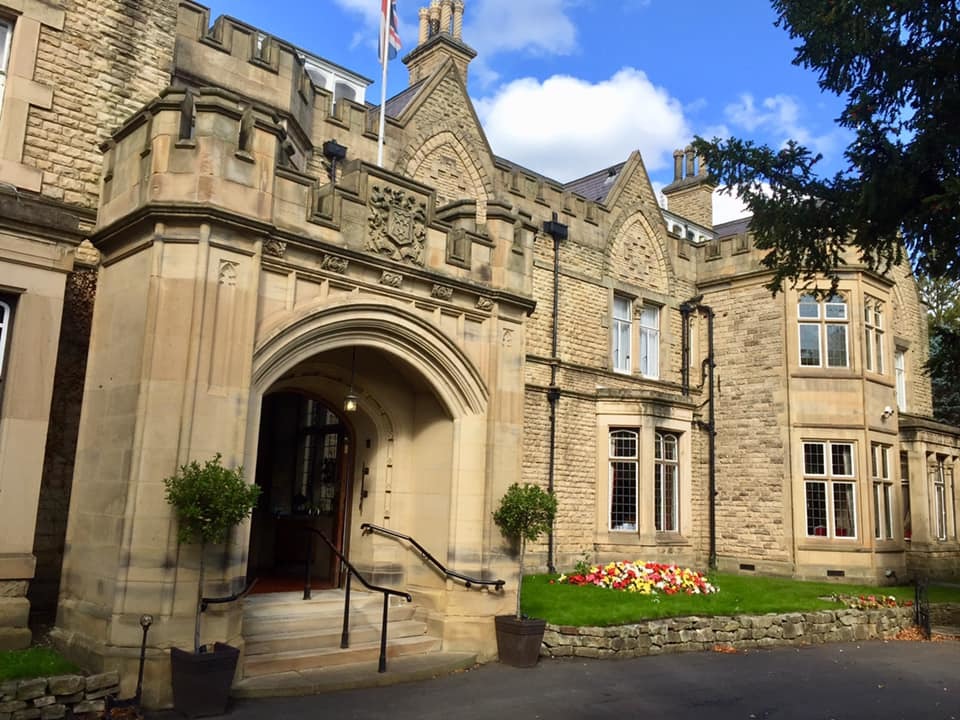 Historic Mansion House venue with lush gardens for corporate meetings and events.