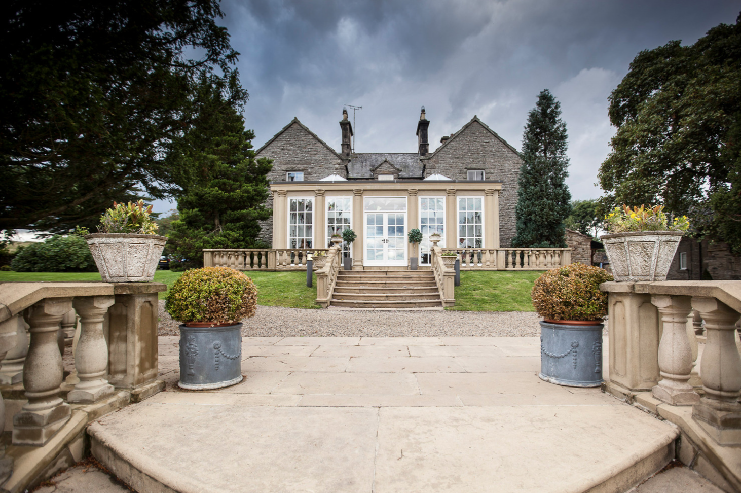 Olive House venue with elegant entrance, ideal for corporate events and receptions.