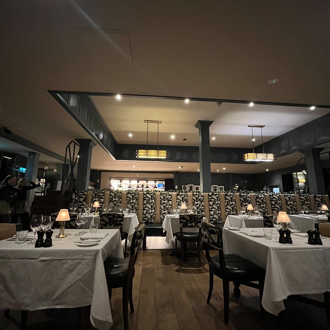 Elegant Bistro dining space in Hotel du Vin Newcastle, perfect for events and meetings.