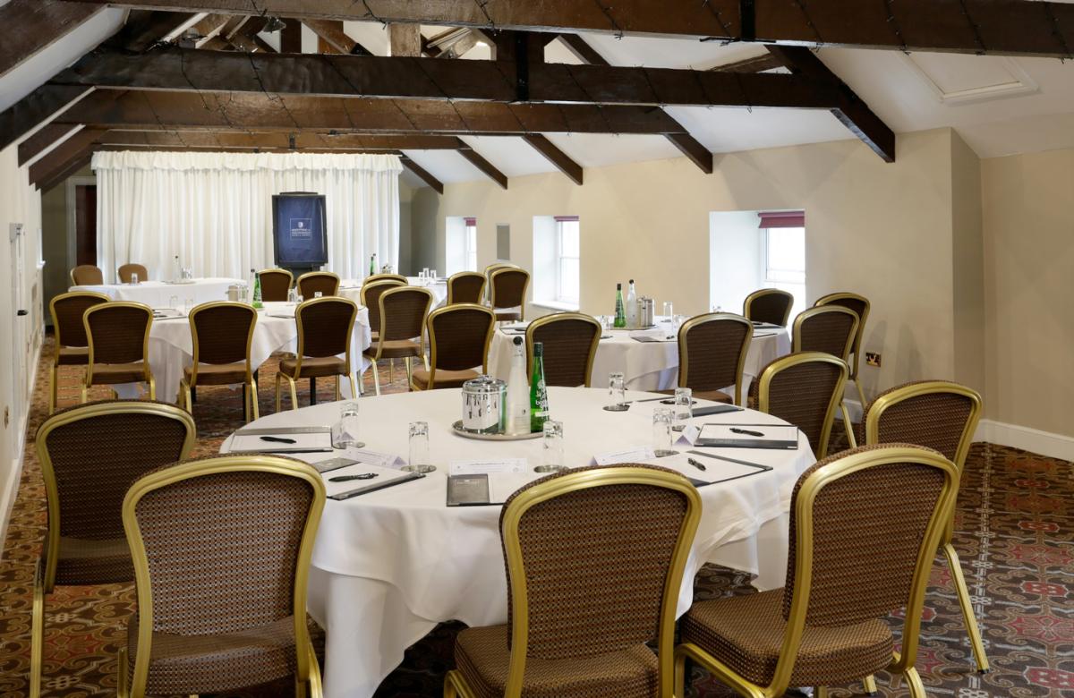 Stamfordham Suite meeting room at Macdonald Linden Hall, ideal for corporate events.