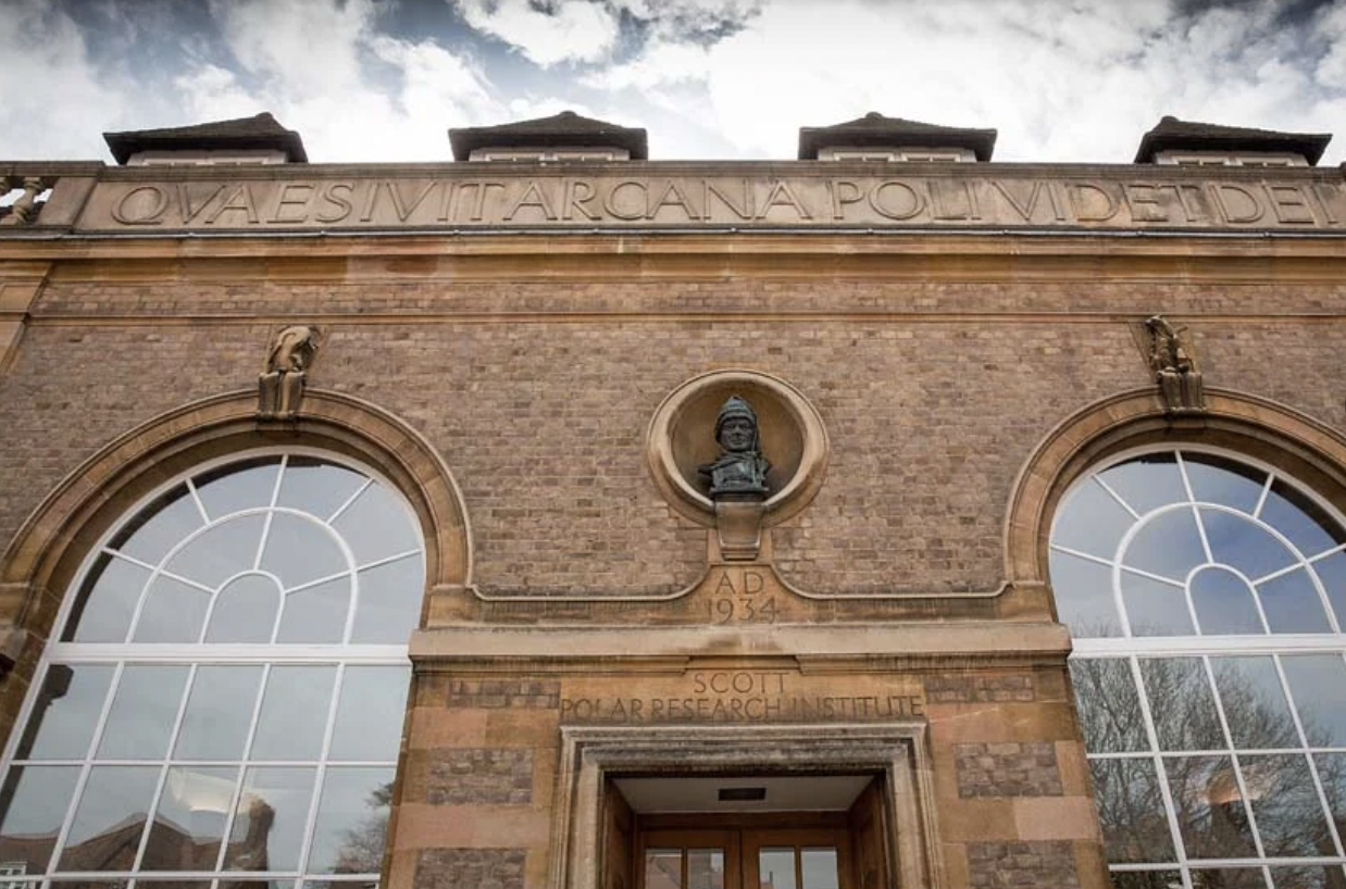 Elegant Scott Polar Museum venue hire for corporate events with impressive architecture.