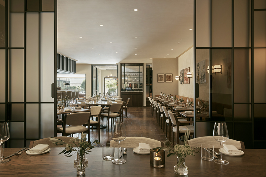 Elegant dining venue Labombe By Trivet for intimate events in COMO Metropolitan London.