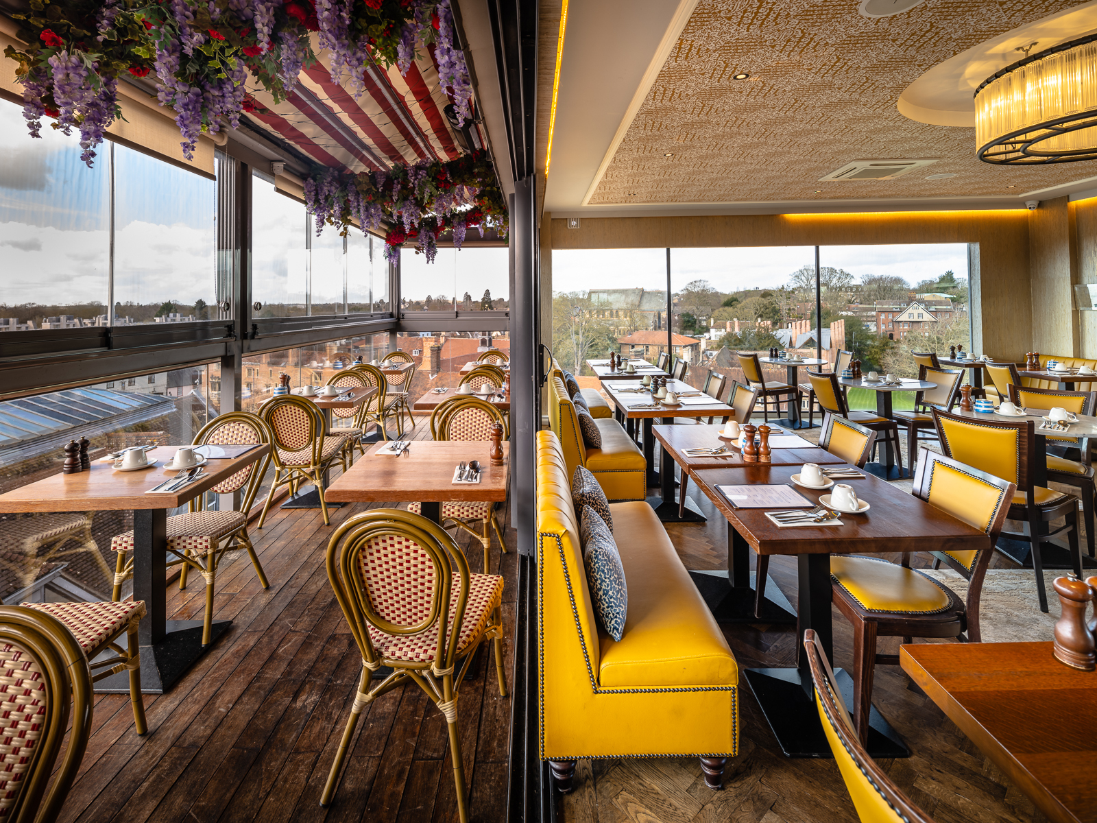 SIX Brasserie at The Varsity Hotel, stylish restaurant for corporate events and meetings.