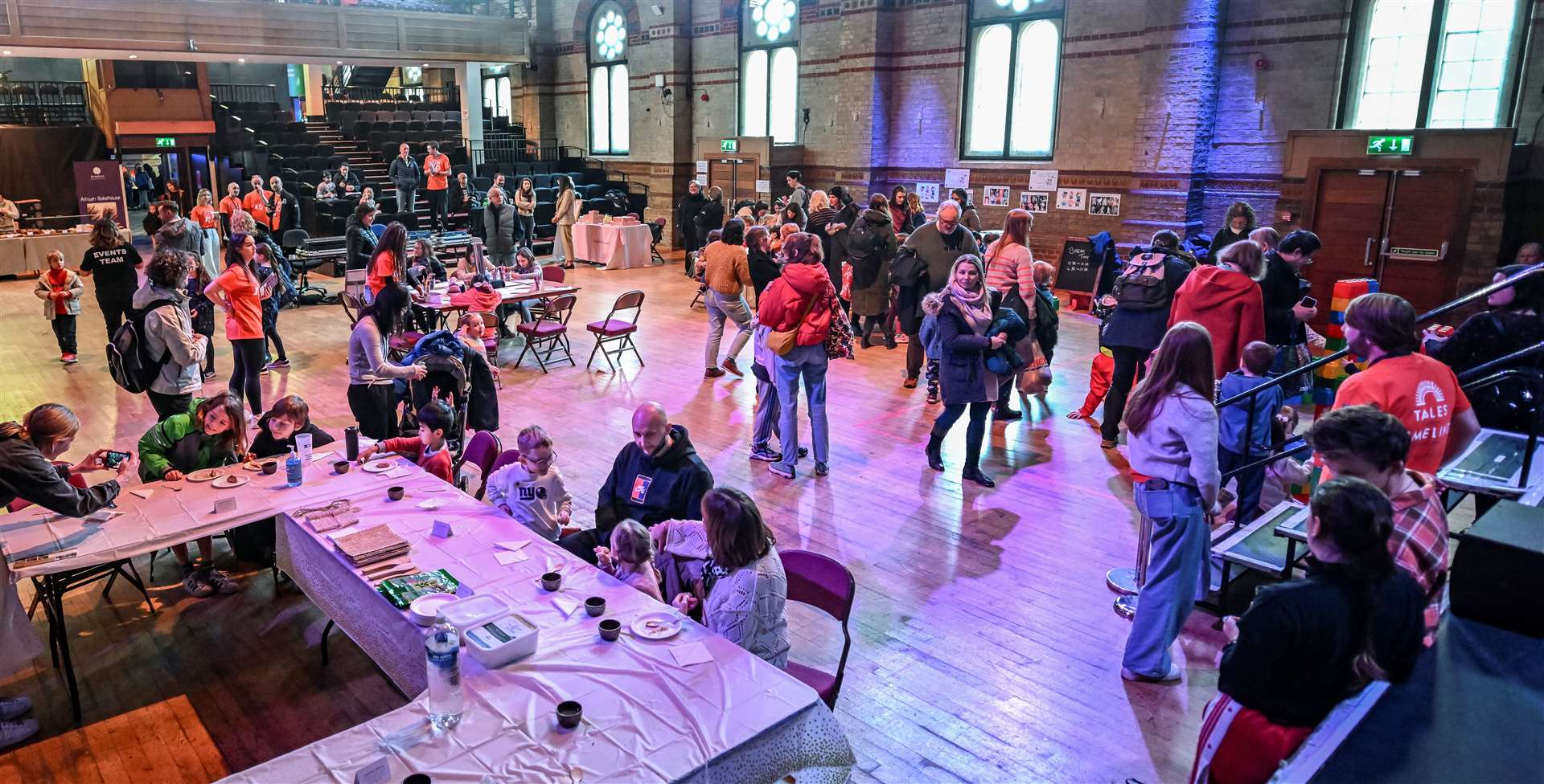 Schering Room Cambridge: Flexible floor plan for community workshops and networking events.