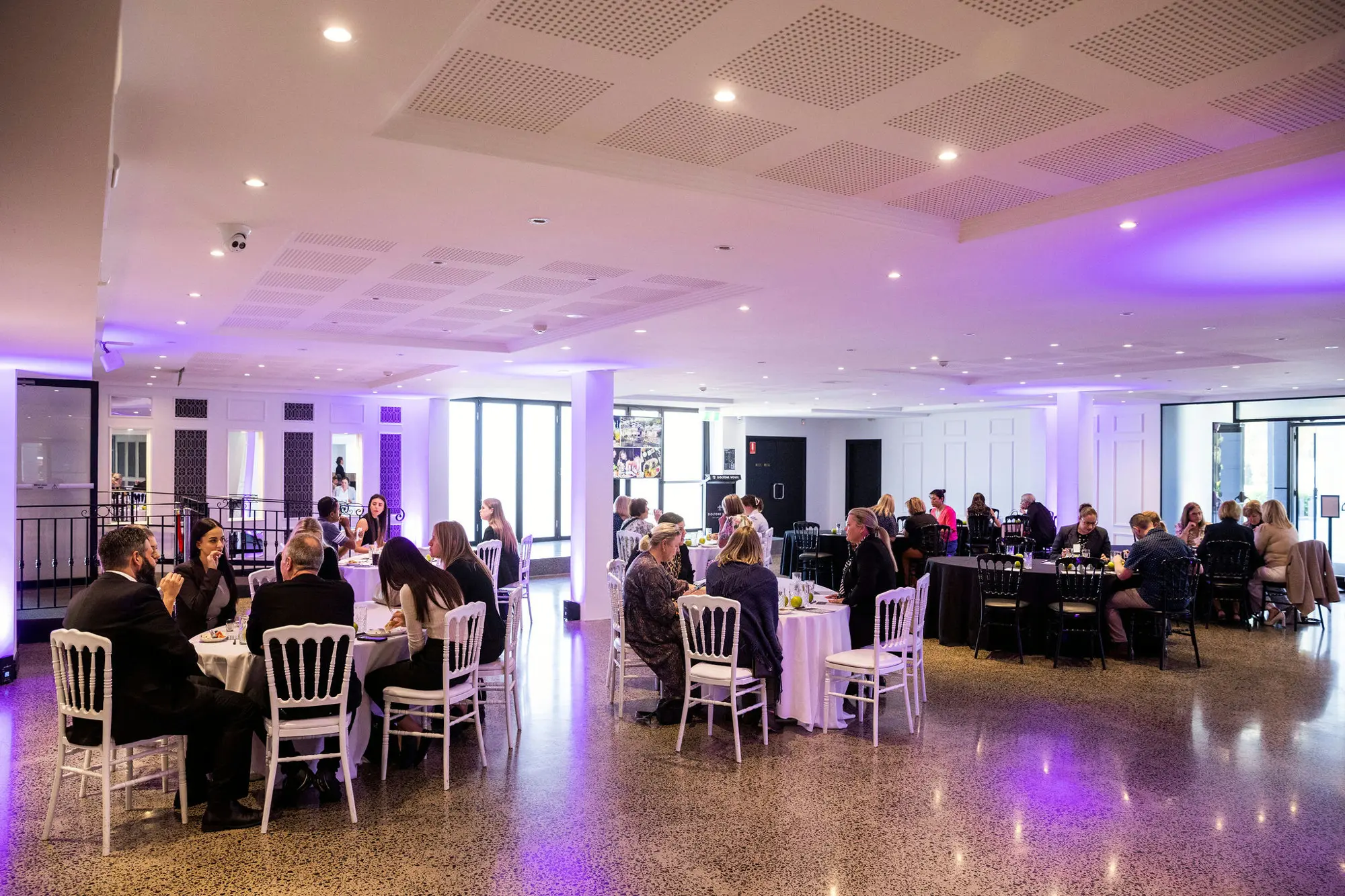 Elegant event space at Le Jardin, Doltone House for networking and celebrations.