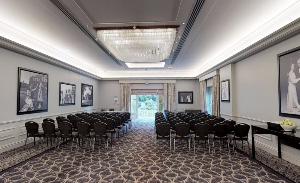 Mountbatten Suite at Sopwell House: elegant meeting room for workshops and presentations.