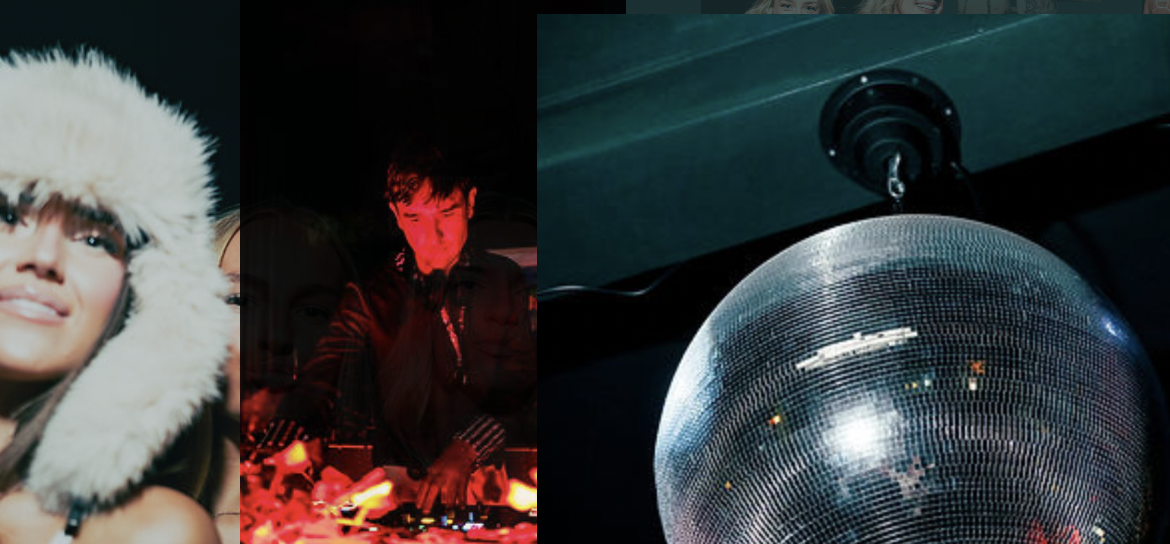 Vibrant nightlife at The Loft Bar Leicester with DJ and disco ball for parties.