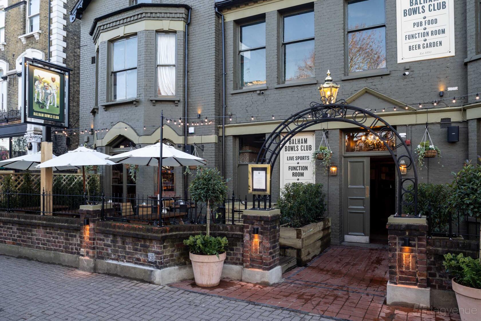 Cozy lounge at Balham Bowls Club, perfect for intimate events and gatherings.