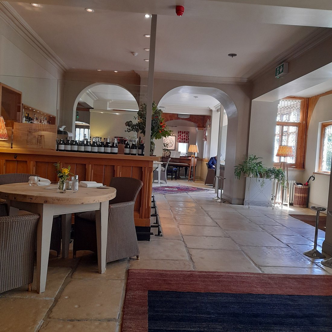 Cozy Downstairs Dining Room at The Dysart Petersham for meetings and events.