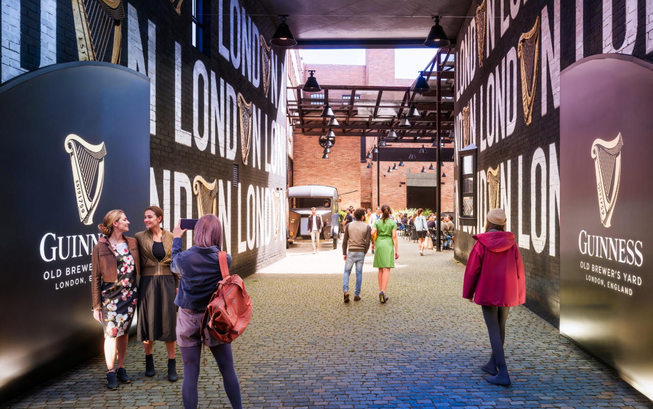 Barrel Room at Guinness Open Gate Brewery, vibrant venue for engaging events.