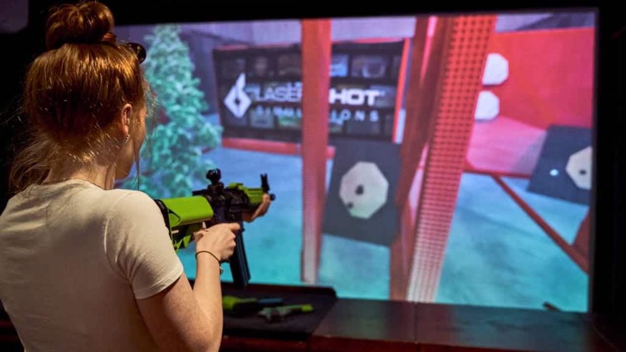 Point Blank Leeds range, team building event, corporate entertainment