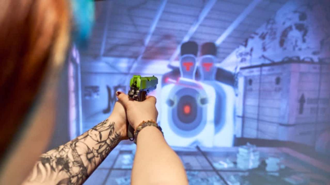 Private simulation range Leeds, team building, corporate event