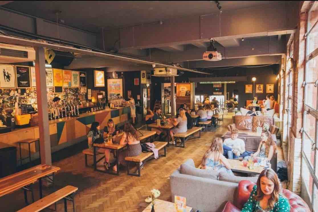 Leeds industrial bar, corporate event, product launch.