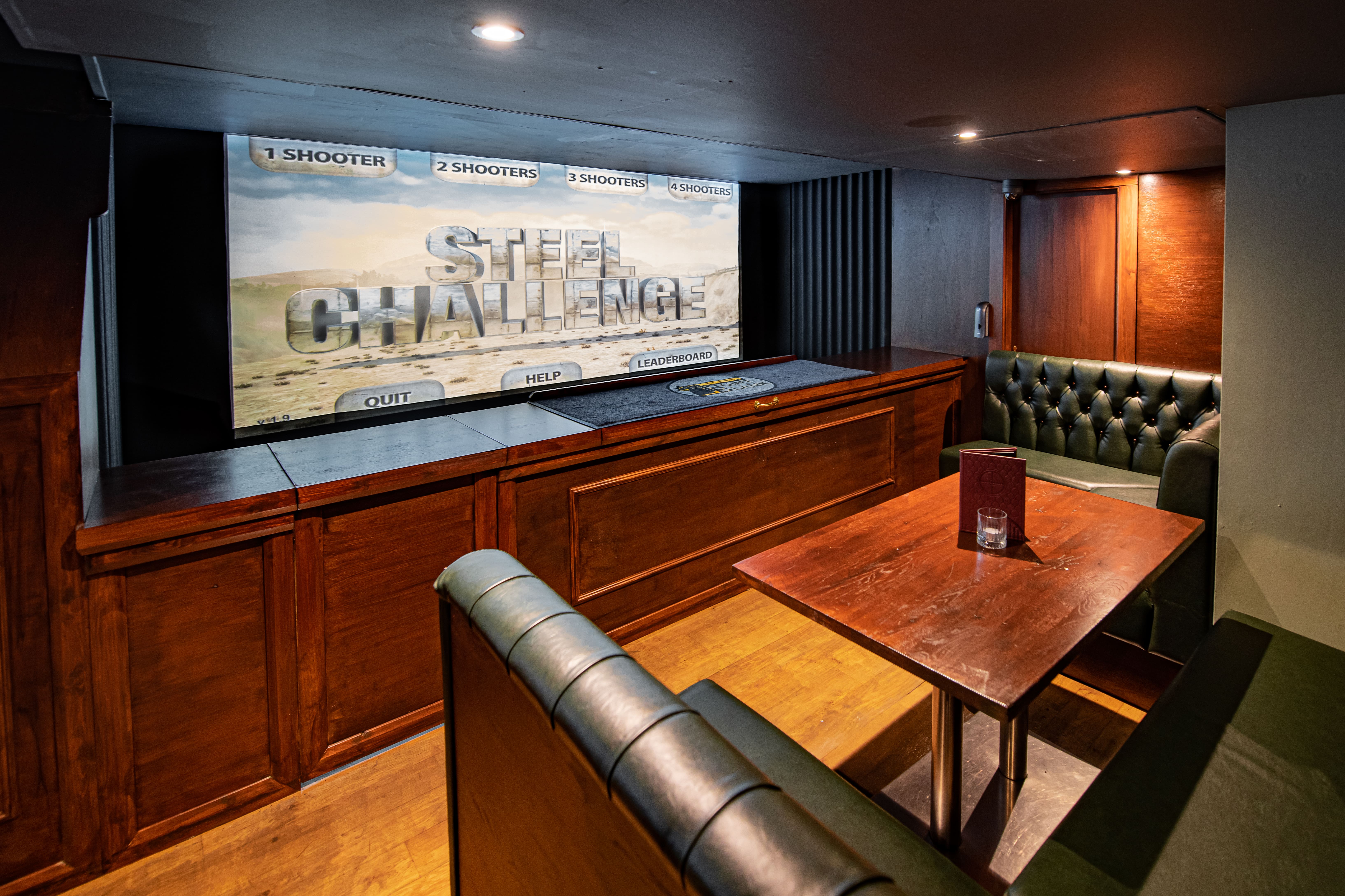 Point Blank Leeds bar, interactive event, team building