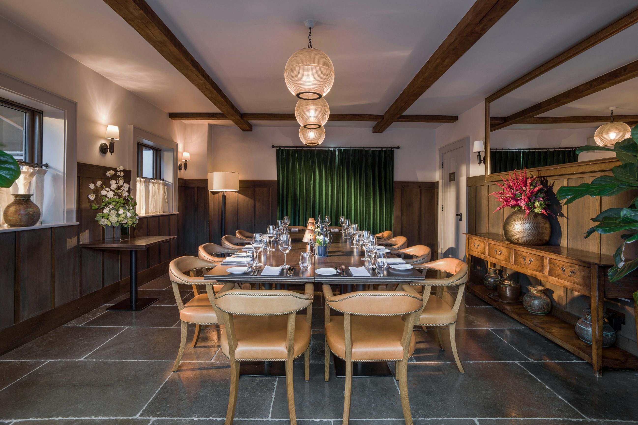 Elegant meeting room at Hurley House Hotel for intimate corporate events.