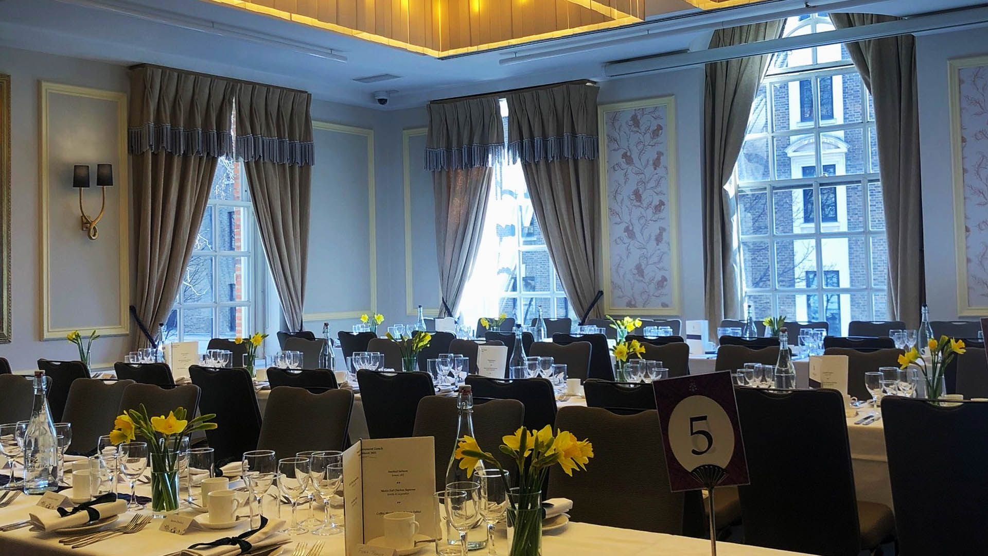 Johnnie Walker, banquet event, seated dinner, Caledonian Club