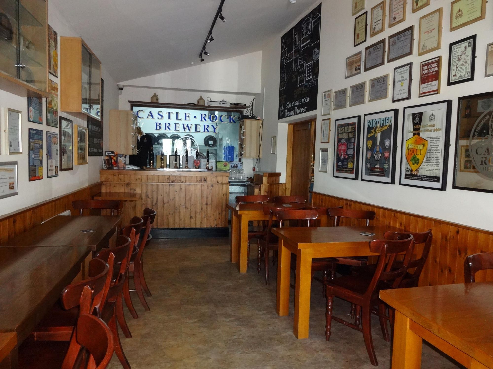 Cozy Visitors' Centre in The Vat & Fiddle, ideal for workshops and small events.