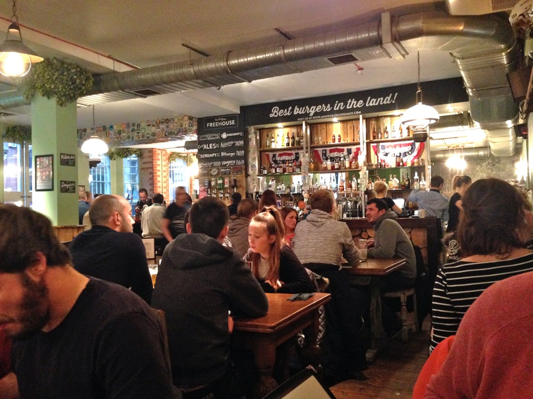 Annie's Burger Shack Nottingham: lively restaurant, event venue