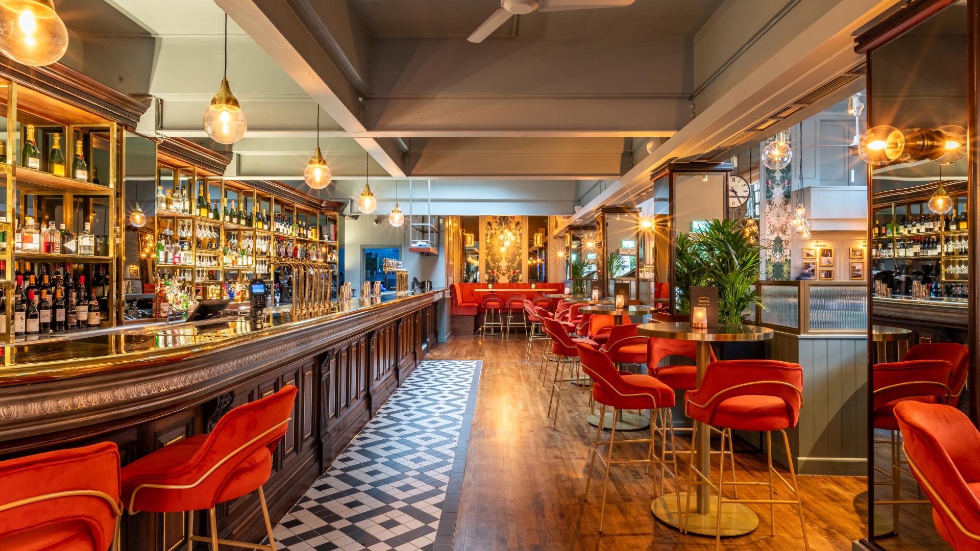 Annie's Burger Shack Nottingham: Stylish bar lounge, event hire