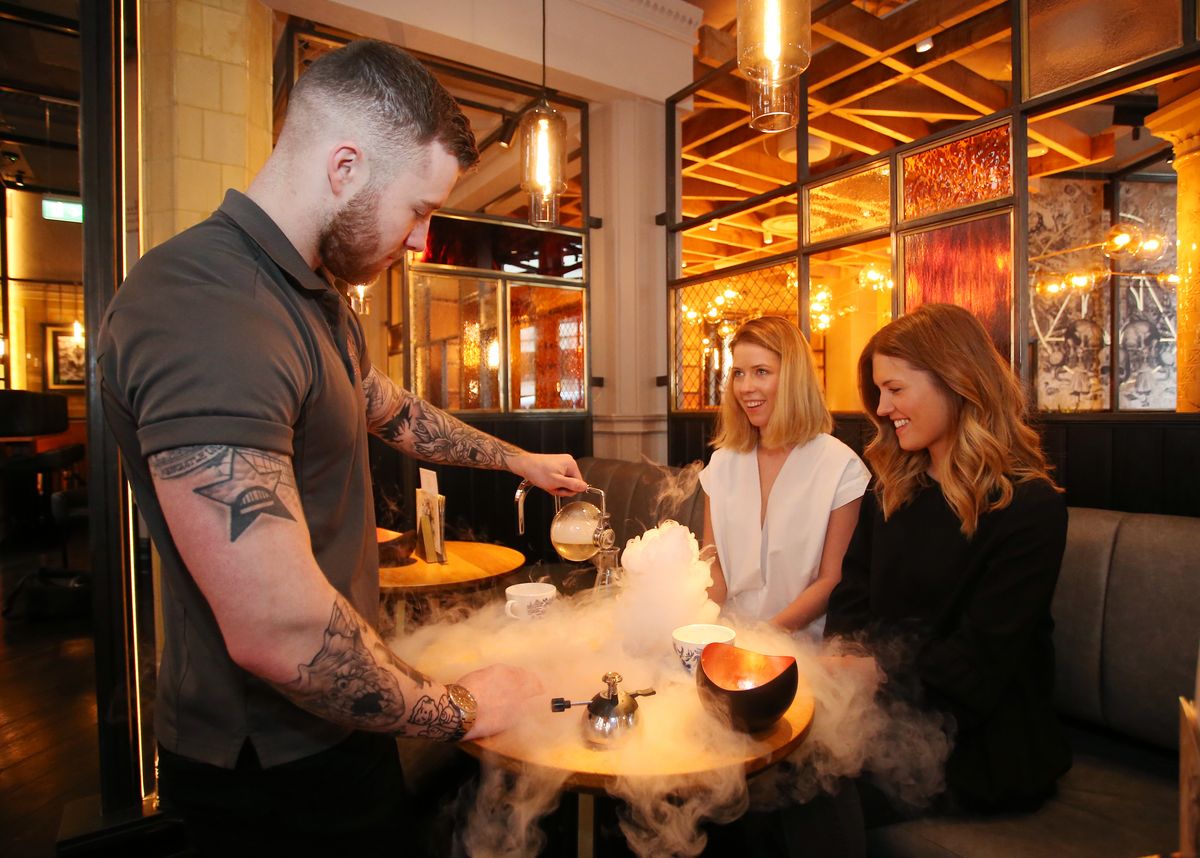 The Alchemist Nottingham cocktail event, VIP experience