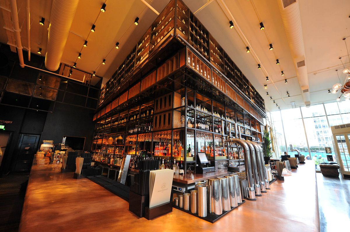 The Alchemist Nottingham bar event, cocktail reception