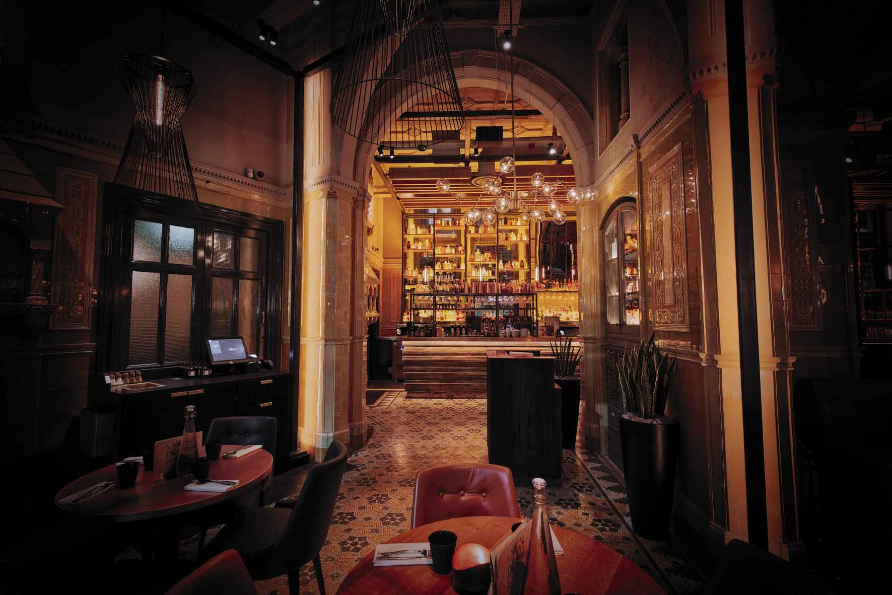 Alchemist Nottingham bar, private event, cocktail reception