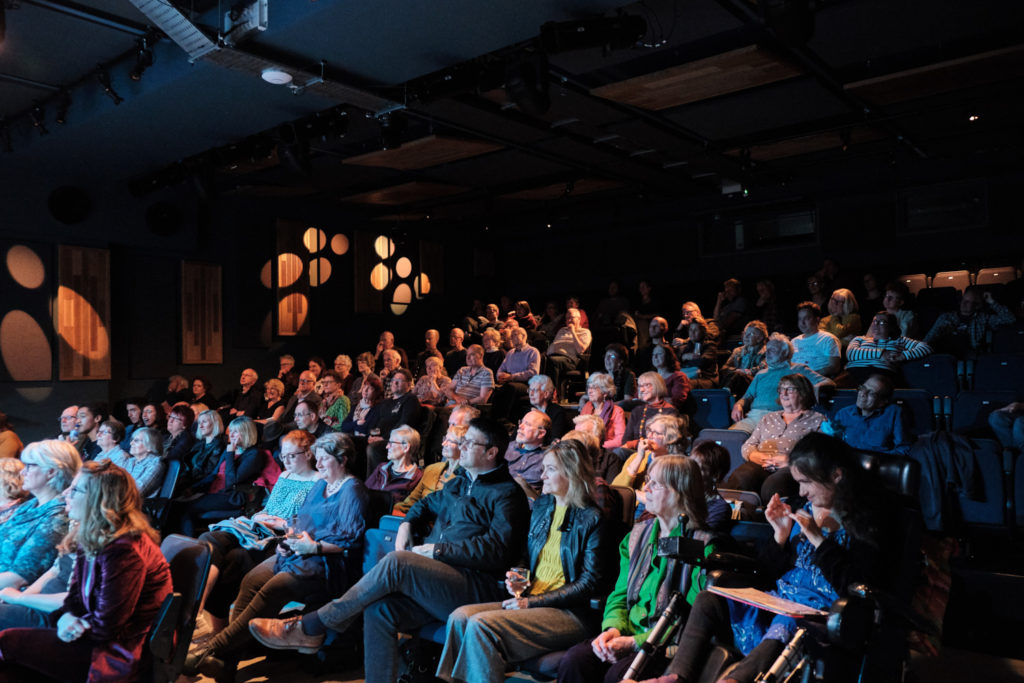 Main Stage at Metronome with engaged audience, ideal for meetings and events.