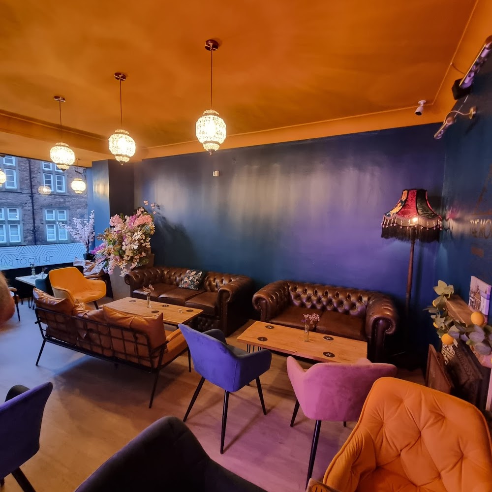 Chesterfield Lounge at Angel Microbrewery with plush seating for networking events.