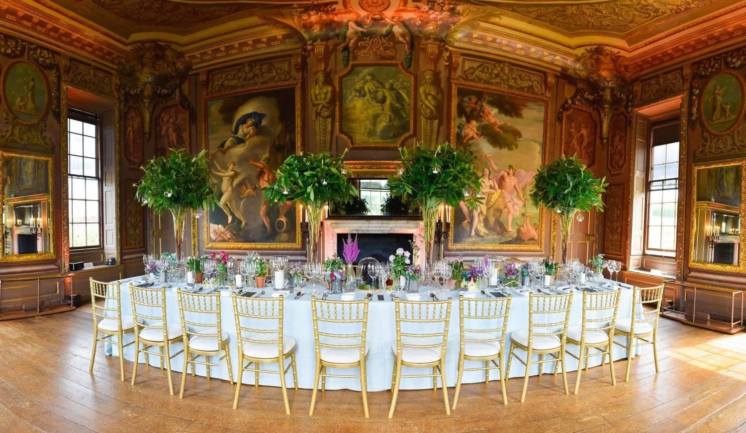 Elegant dining room at The Palais Nottingham, perfect for weddings and corporate events.