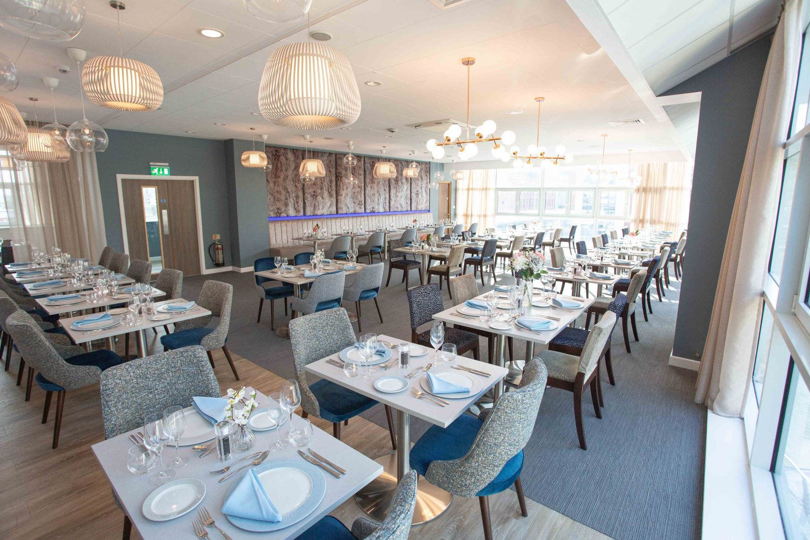 Elegant dining space at Spotlight Bar & Restaurant, ideal for events in Nottingham.