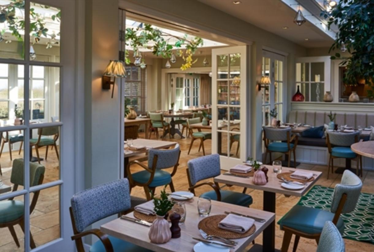 Private Dining Barn in Calcot & Spa, ideal for intimate gatherings and corporate events.