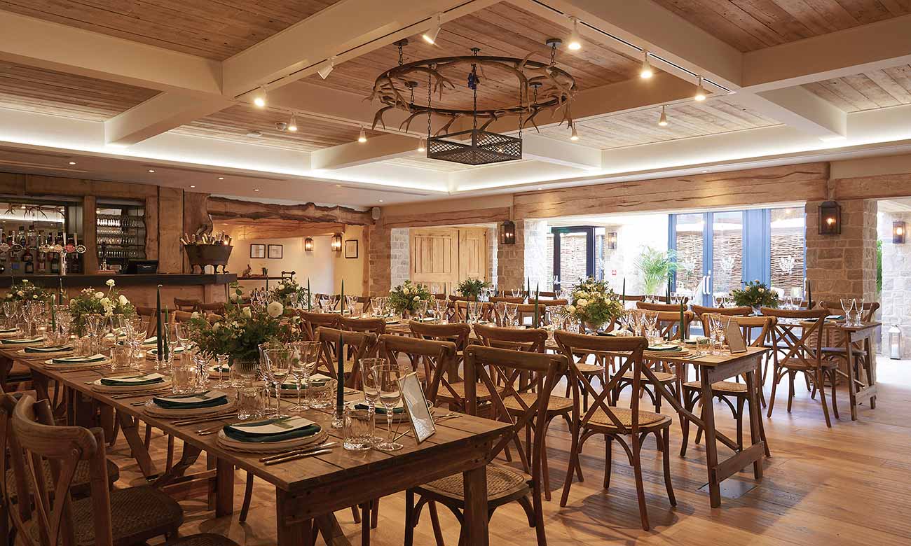 Wild Thyme & Honey Suite: rustic wedding venue with floral decor and natural light.