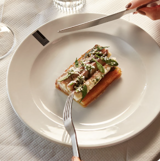 Plated dish at Lasdun Restaurant for upscale dining and events, showcasing culinary art.