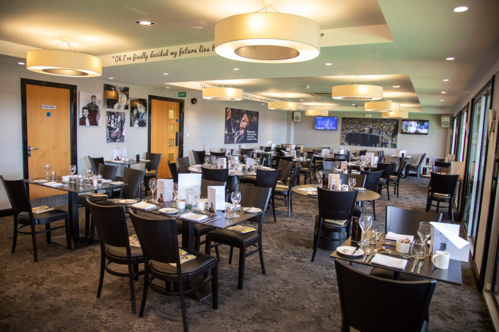 Sir Elton John Suite at Watford F.C. - elegant event space for corporate gatherings.
