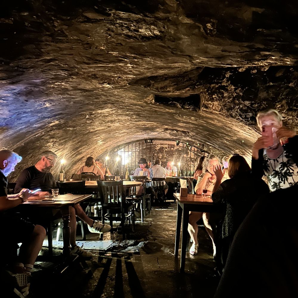 Arched ceiling at Port House, ideal for private events and networking gatherings.
