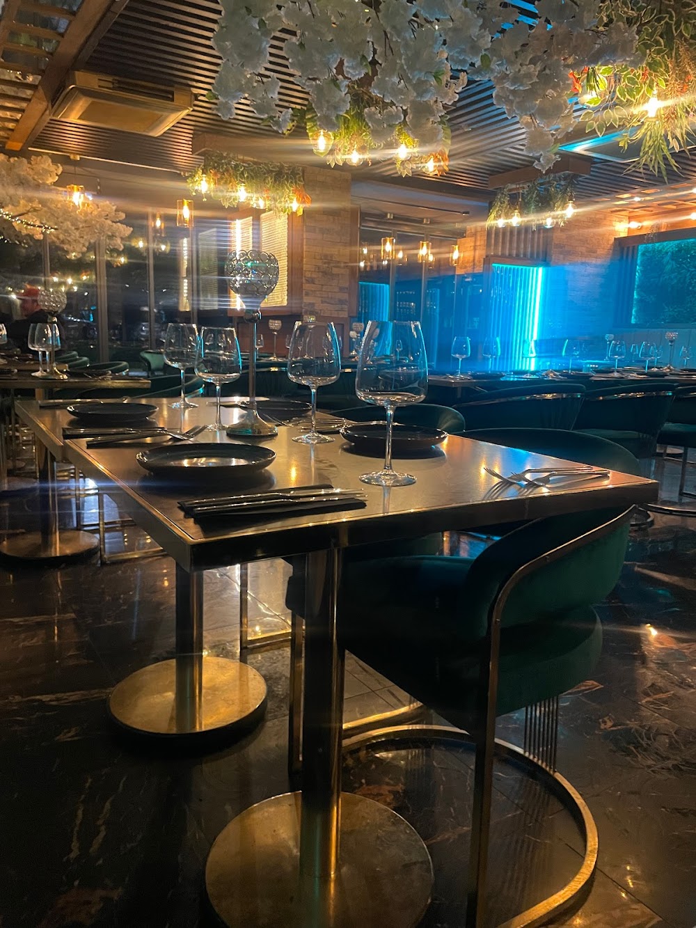 Luxury Conservatory Dining Event