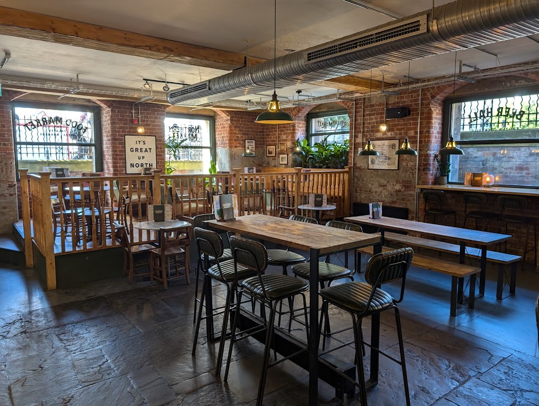 Industrial Tap Room venue, exposed brick, corporate event, product launch