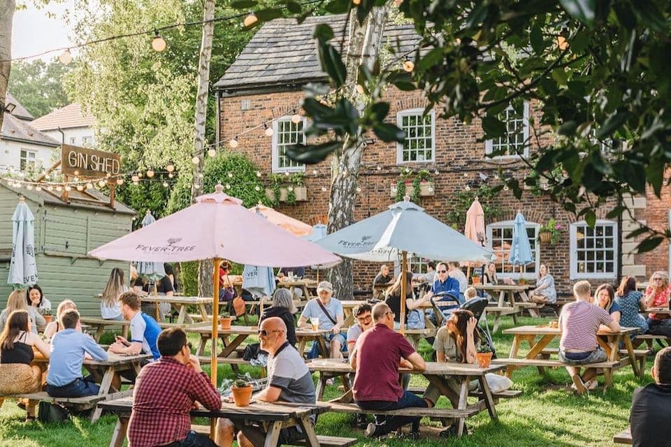 Outdoor Beer Garden Event | Gin Shed | Casual Party
