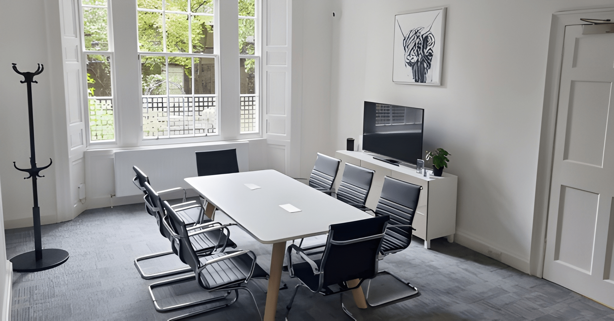 MYCO Edinburgh meeting room, modern, executive, pitch