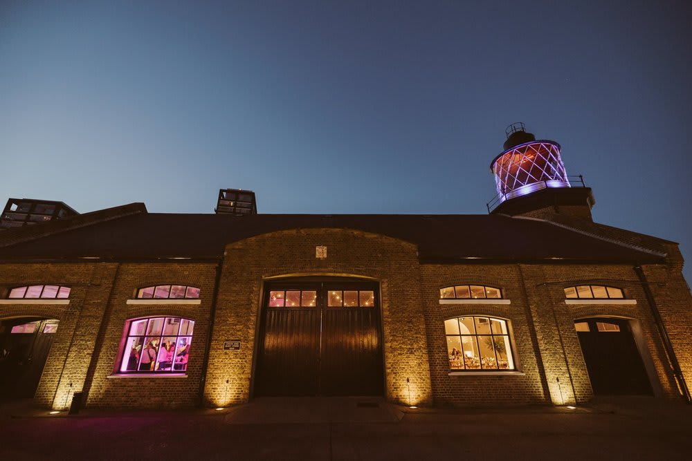 Chainstore, industrial venue, lighthouse, corporate event, social gathering