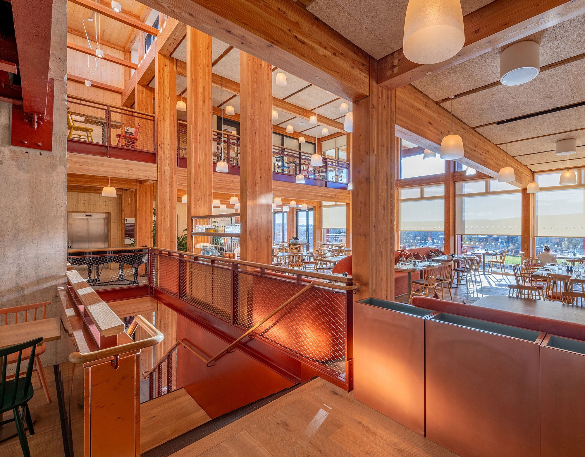 Foyle Room multi-level venue, corporate event, banquet