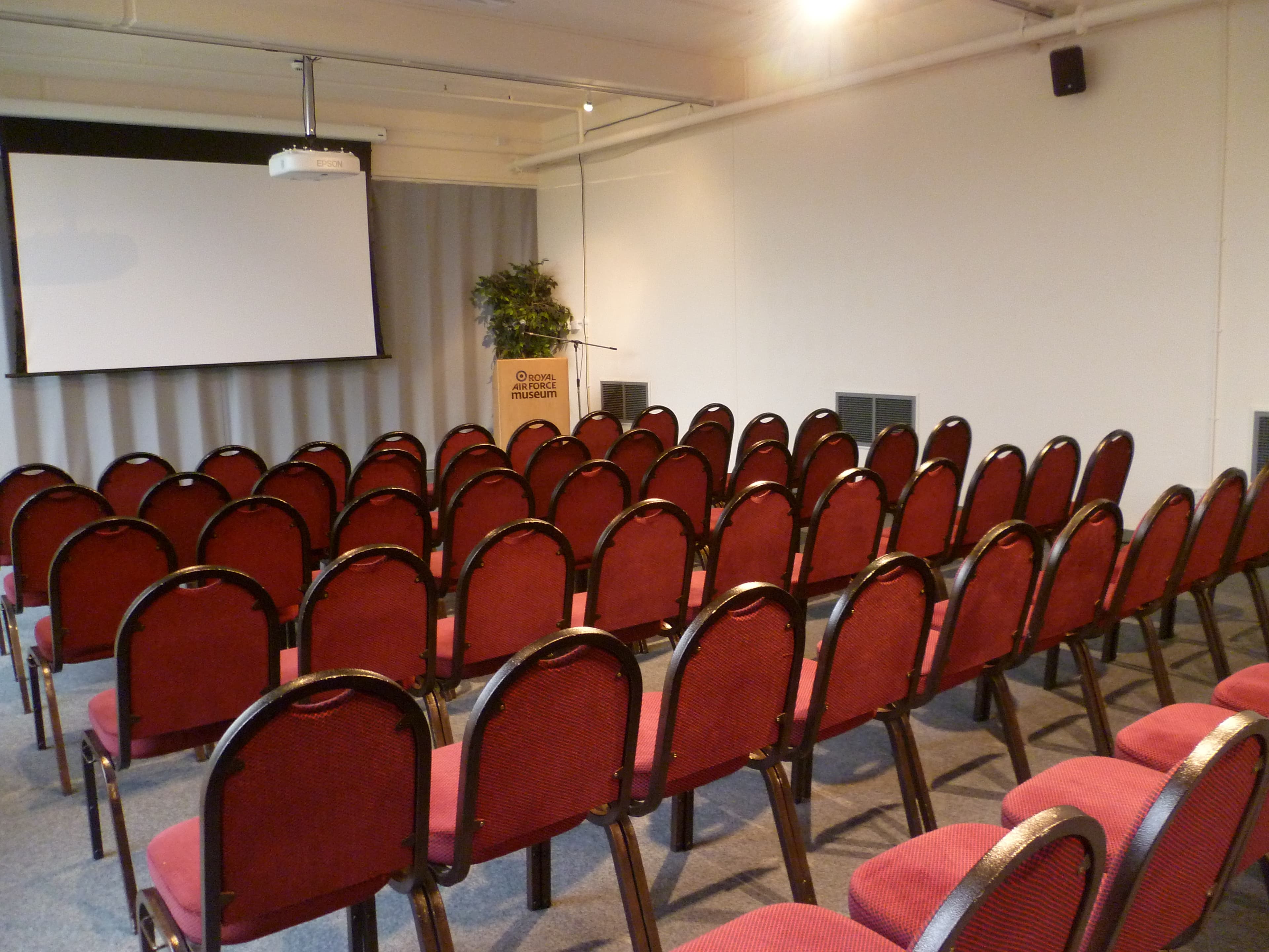 RAF Museum London Halton Gallery lecture theater event