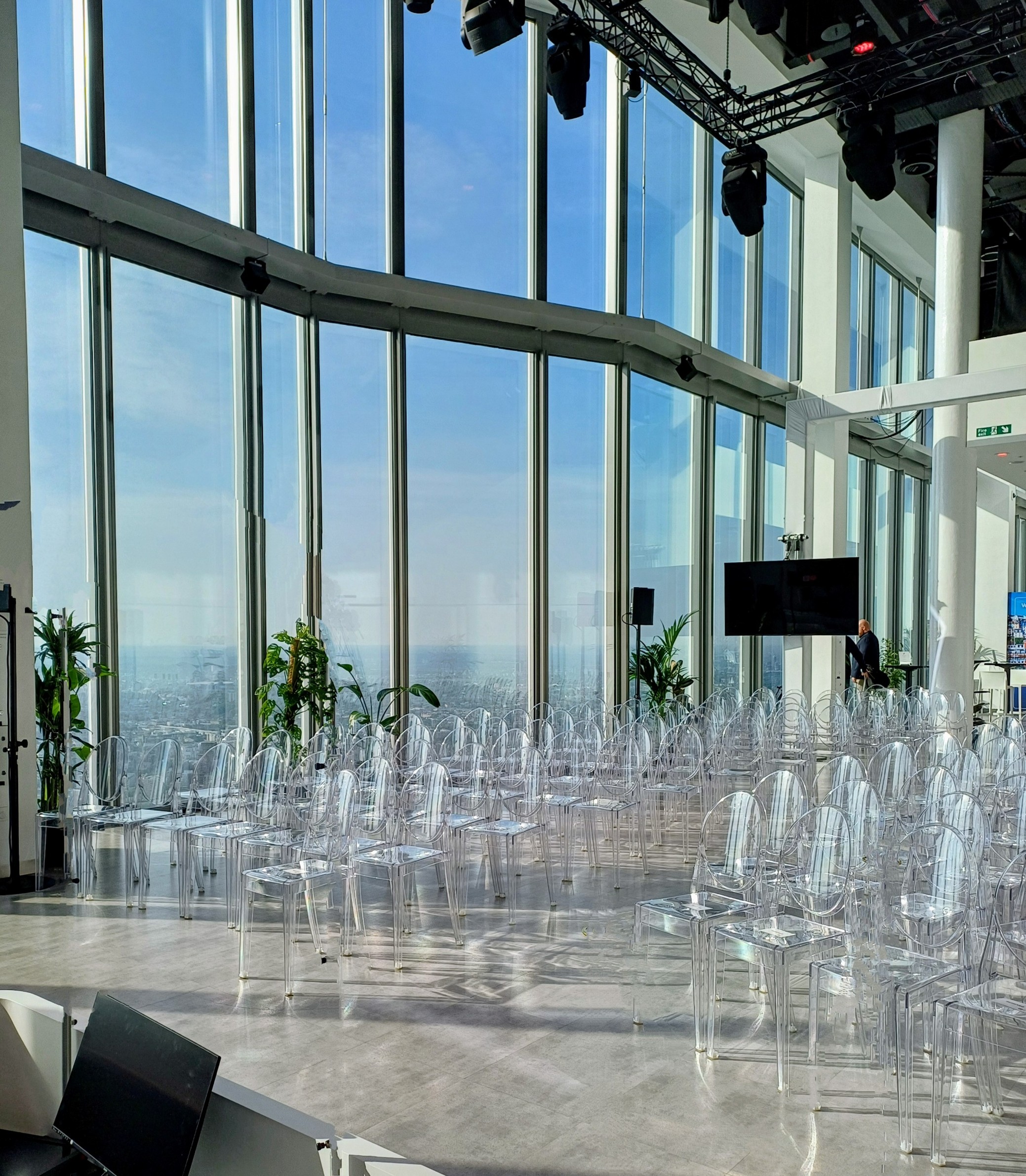 Horizon 22 panel event, city view, corporate awards