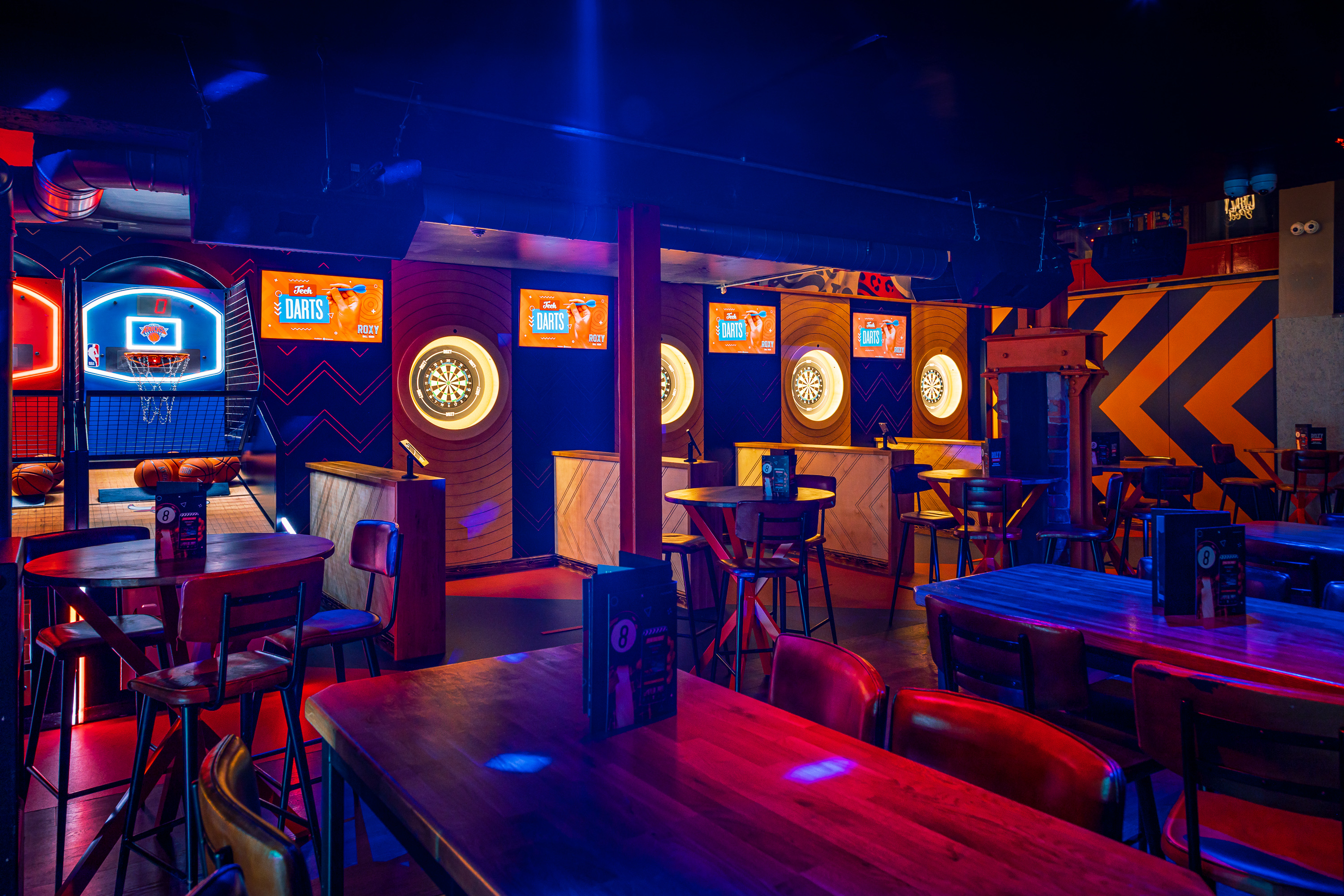 Bullseye Zone at Roxy Ball Room Leeds: Activity station for team-building and corporate events.