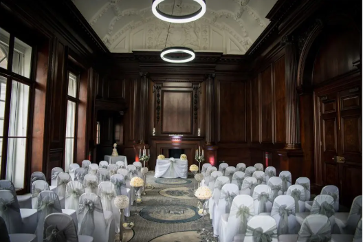 Liverpool wedding venue, elegant James Doyle Suite